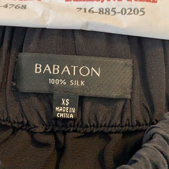 Babaton Silk Off the Shoulder Blouse Size XS - Picture 4 of 4